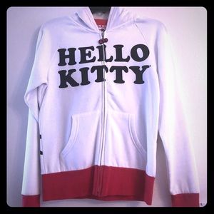 Hello kitty sweat zipper jacket